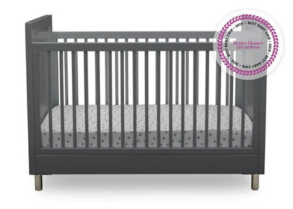 Avery 3-in-1 Convertible Crib with Guardrail: Where Parenthood Meets Peace of Mind!