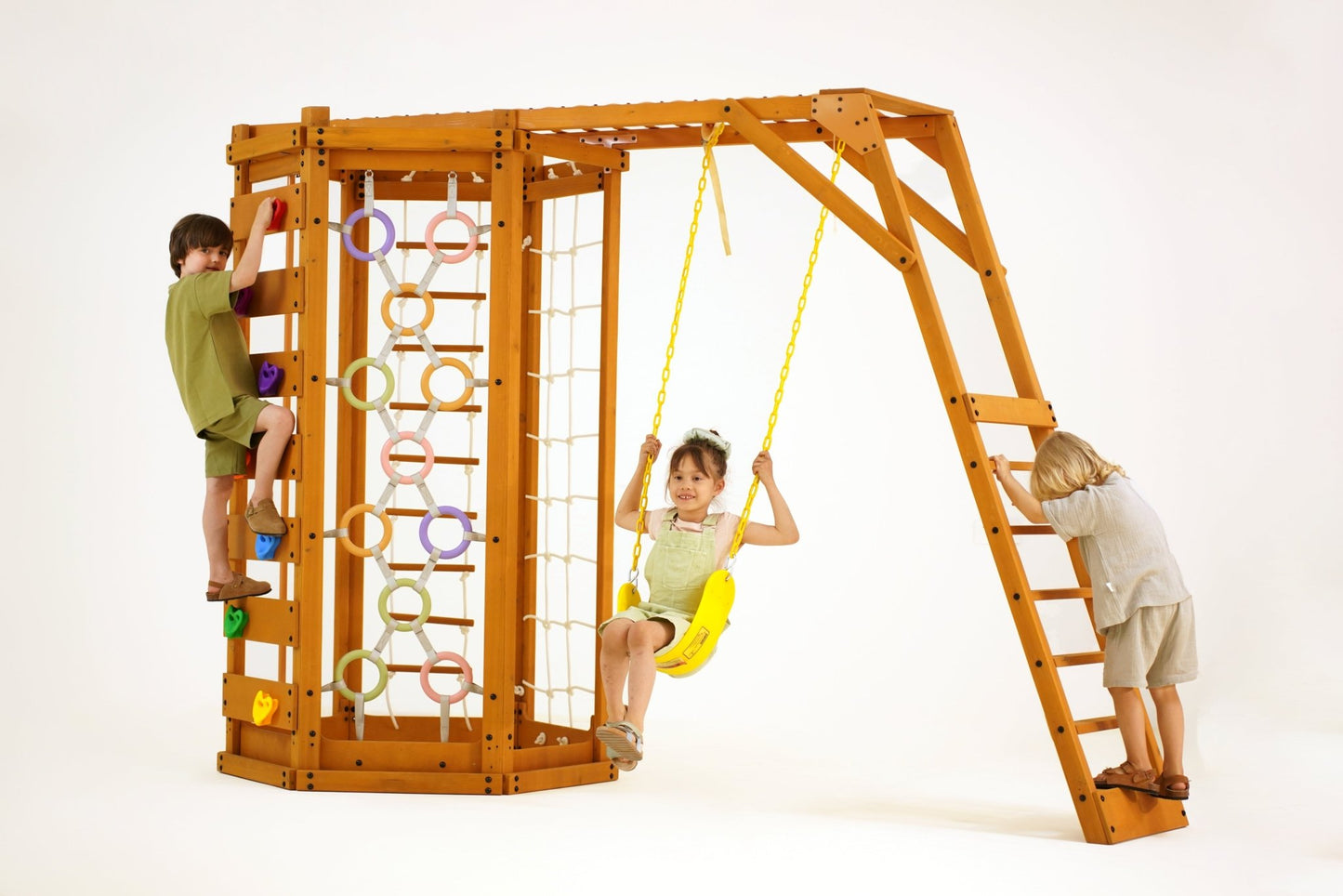 Hawthorn XL | Octagon Outdoor Jungle Gym - White