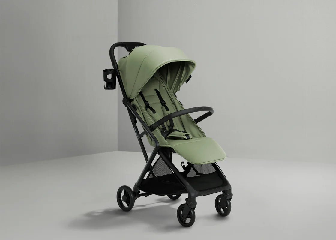 Icon Ultra Compact Lightweight Travel Stroller with One Hand Fold and Recline