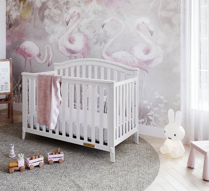 Kali Nursery 4-in-1 Convertible Crib with Toddler Conversion Design