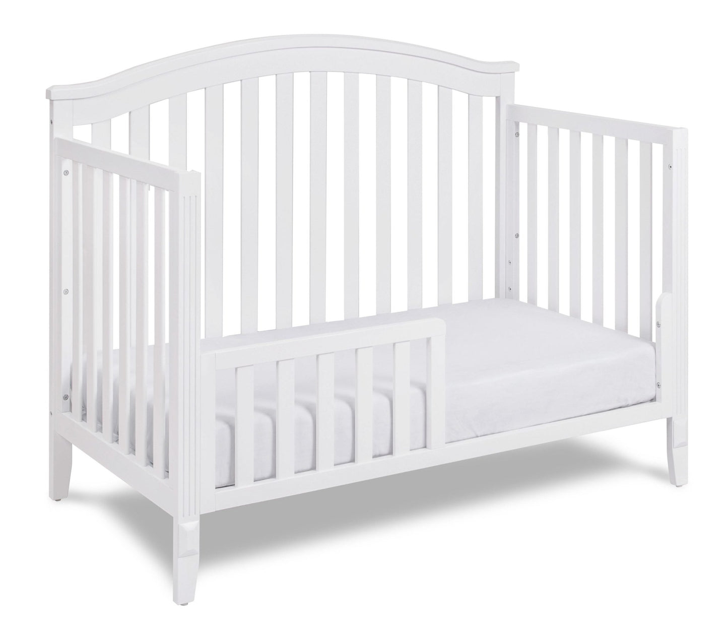 Kali Nursery 4-in-1 Convertible Crib with Toddler Conversion Design