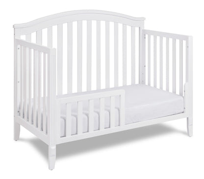 Kali Nursery 4-in-1 Convertible Crib with Toddler Conversion Design