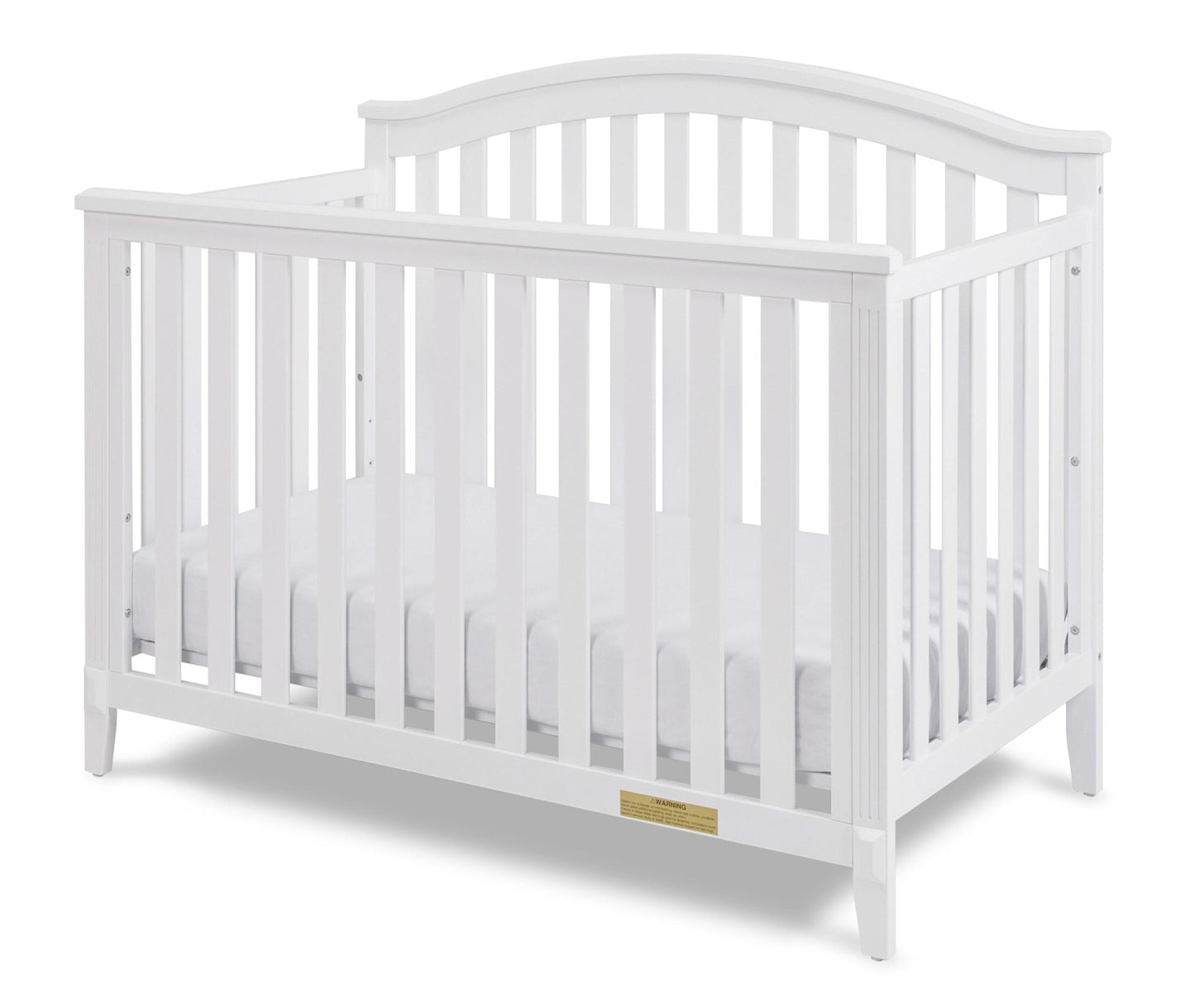 Kali Nursery 4-in-1 Convertible Crib with Toddler Conversion Design