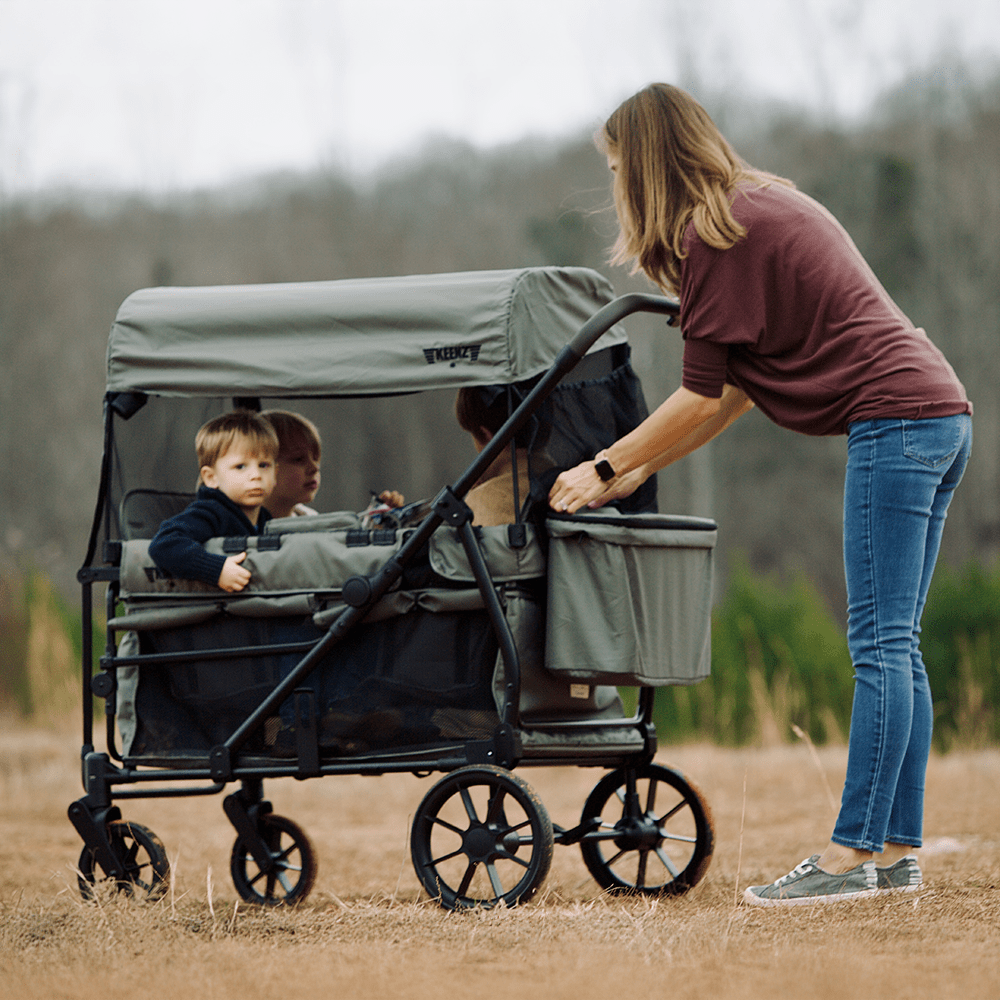 Keenz VIVA 4-Passenger Stroller Wagon – Big Adventures, Made Compact