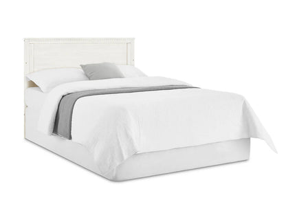 Kendall 6 In 1 Convertible Baby Crib with Classic Molding and Adjustable Mattress Height
