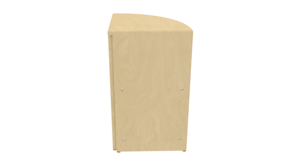 Montessori Classroom Corner Shelf - 24" Tall