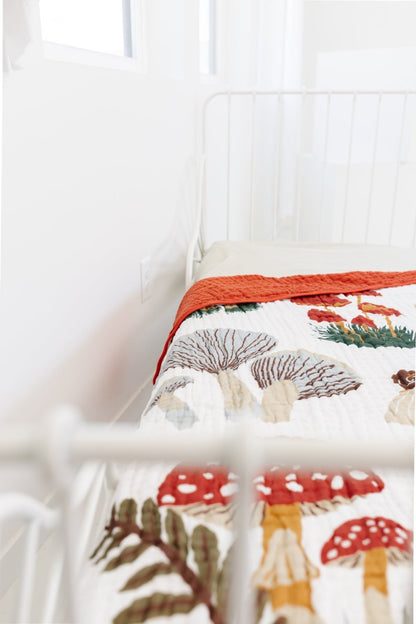 Mushroom Throw Blanket