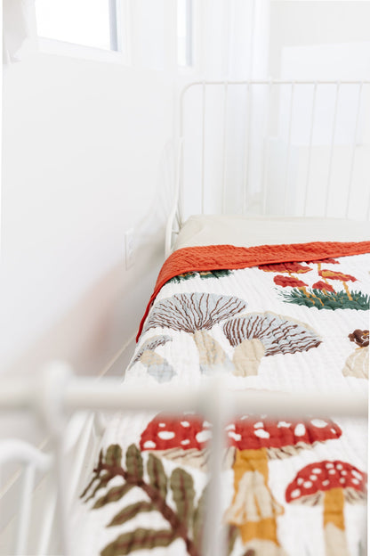 Mushroom Throw Blanket