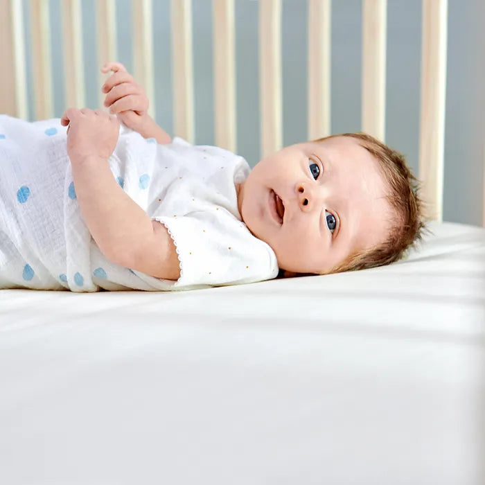 Waterproof Organic Baby Mattress Lightweight Firm Non-Toxic Safe Sleep