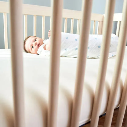 Waterproof Organic Baby Mattress Lightweight Firm Non-Toxic Safe Sleep