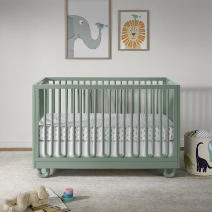 Soho Baby Meridian 3-in-1 Convertible Crib with Arched Slats