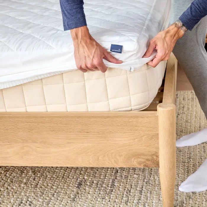 Organic Quilted Waterproof Mattress Pad for Kids Soft Breathable Protection