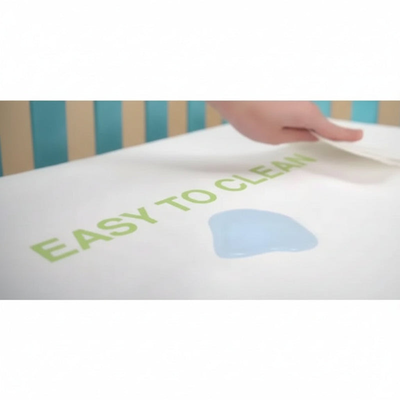 BungleCribs.com Lullaby Earth LE10 super-lightweight white crib mattress