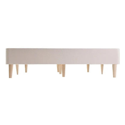 Premium Organic Bed Foundation for Toddlers and Kids with Solid Wood Support