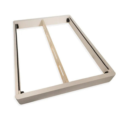 Premium Organic Bed Foundation for Toddlers and Kids with Solid Wood Support