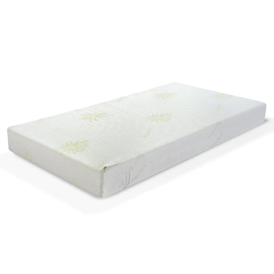 Sorelle Bunny Aloe 5-Inch Foam Core Crib Mattress
