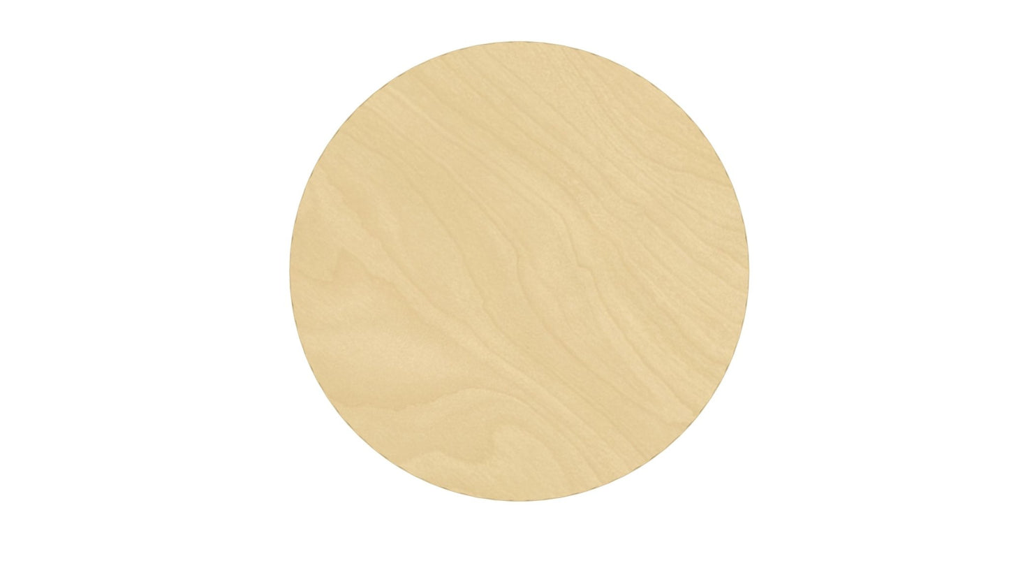 Round Adjustable Kids Table – 36" Diameter, 17" to 25" Height | Classroom, Montessori & Daycare Activity Table