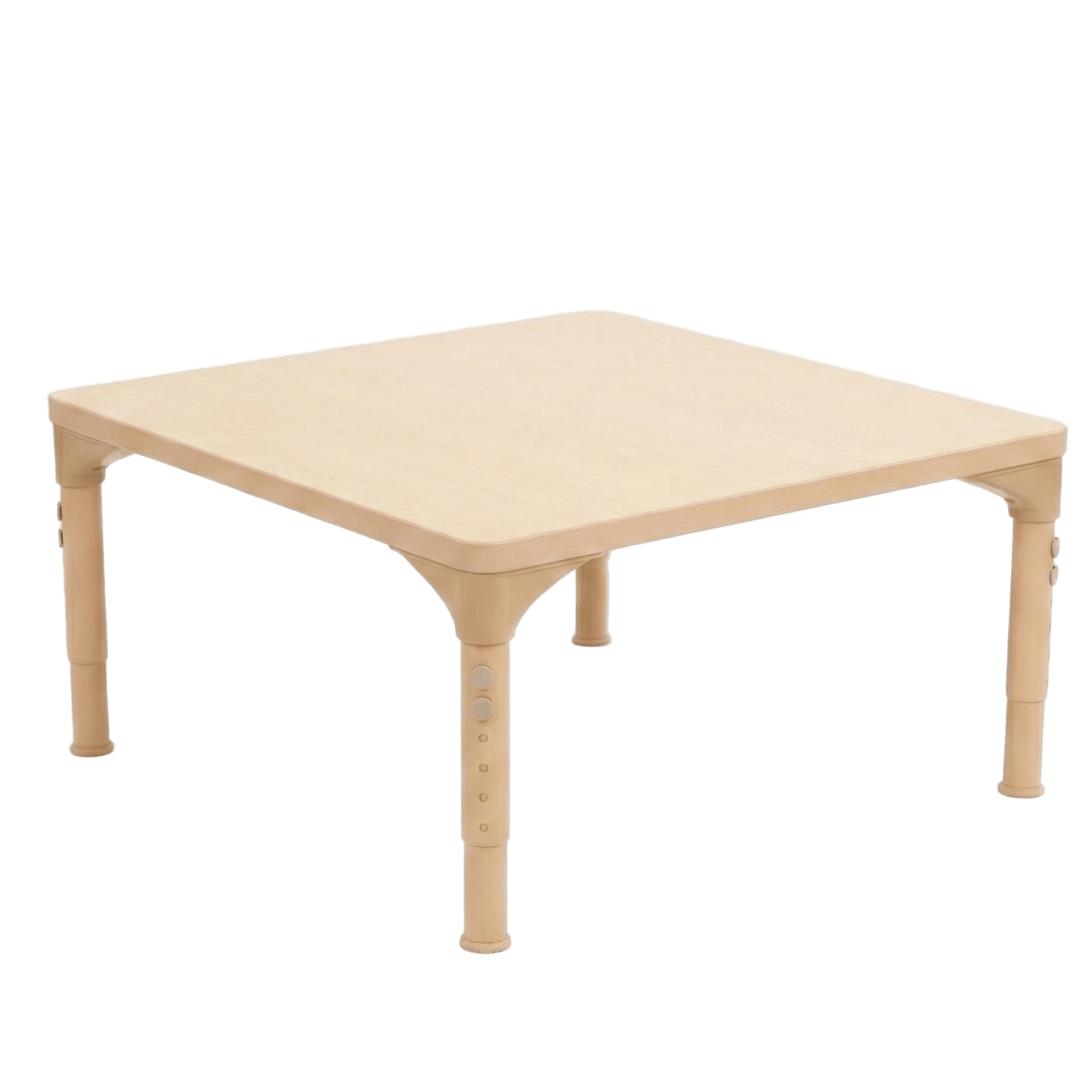 Square Adjustable Kids Table – 13" to 17" Height | Preschool & Toddler Activity Table for Classrooms & Daycares