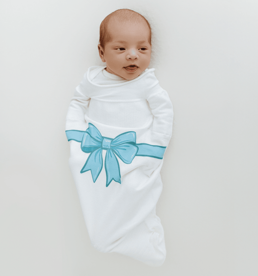 The Gift Swaddle Sleep Sack (Blue)