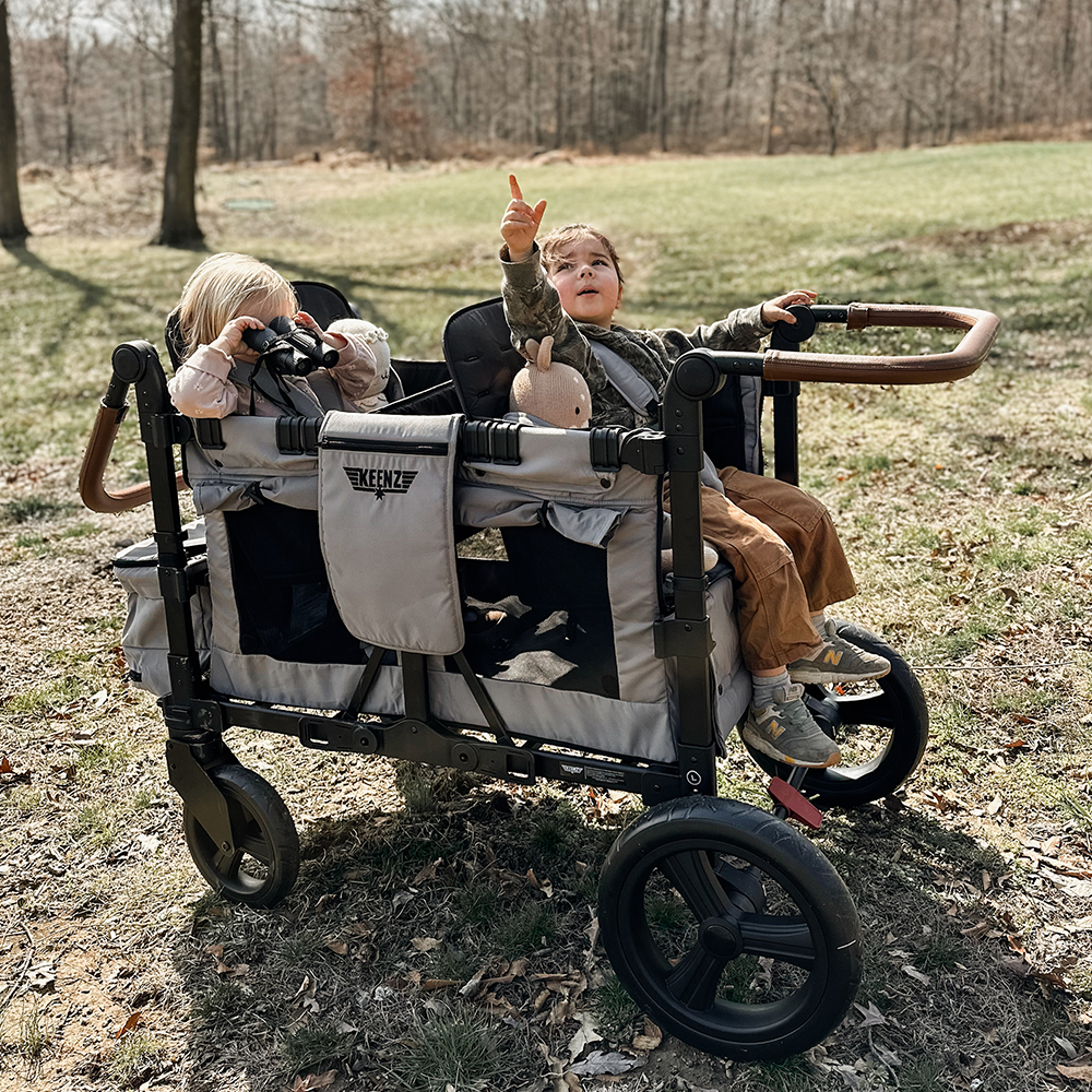 Keenz Vyo͞o The Seating Chameleon Stroller Wagon 2-Passengers