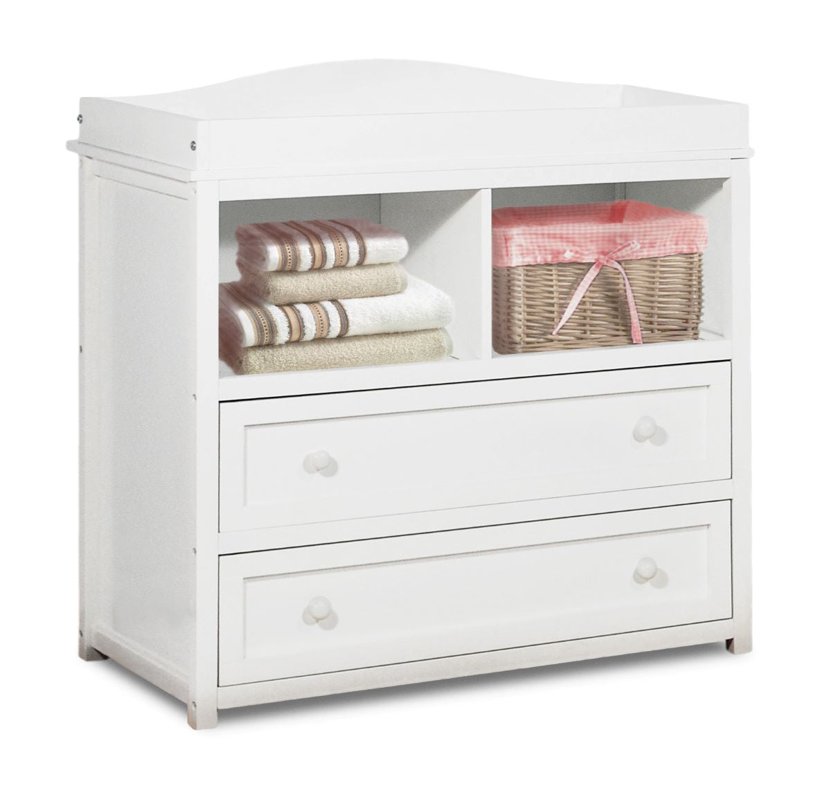 AFG Leila 2 Drawer Changer Espresso