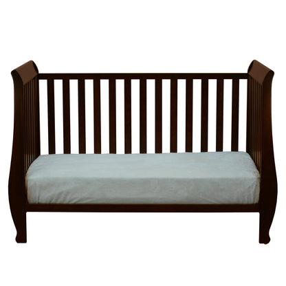 Naomi 4-IN-1 Convertible Baby Crib With Toddler Rail and Mattress