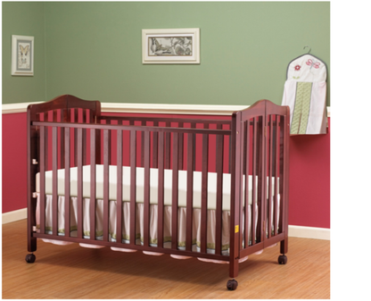 Jenny Full Size Convertible Baby Crib With Mattress
