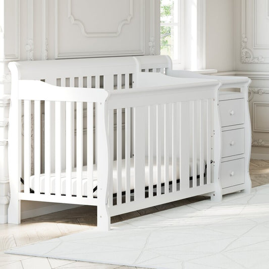 4-in-1 Convertible Crib and Changer