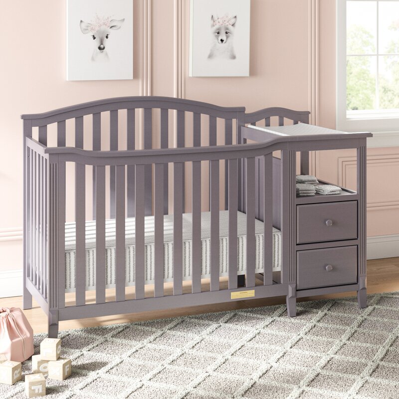 4-in-1 Convertible Crib and Changer