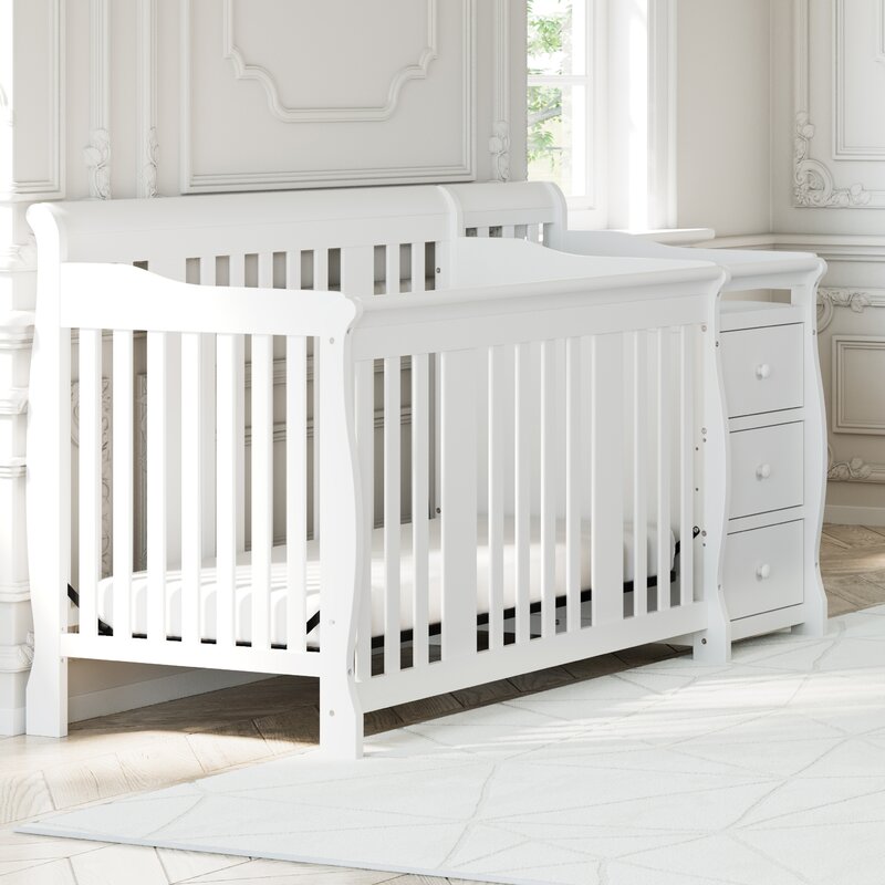 4-in-1 Convertible Crib and Changer
