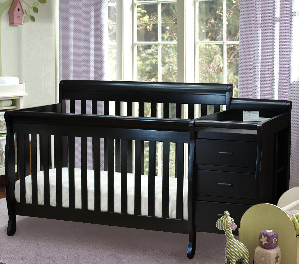 Kimberly Convertible Crib with Changing Table