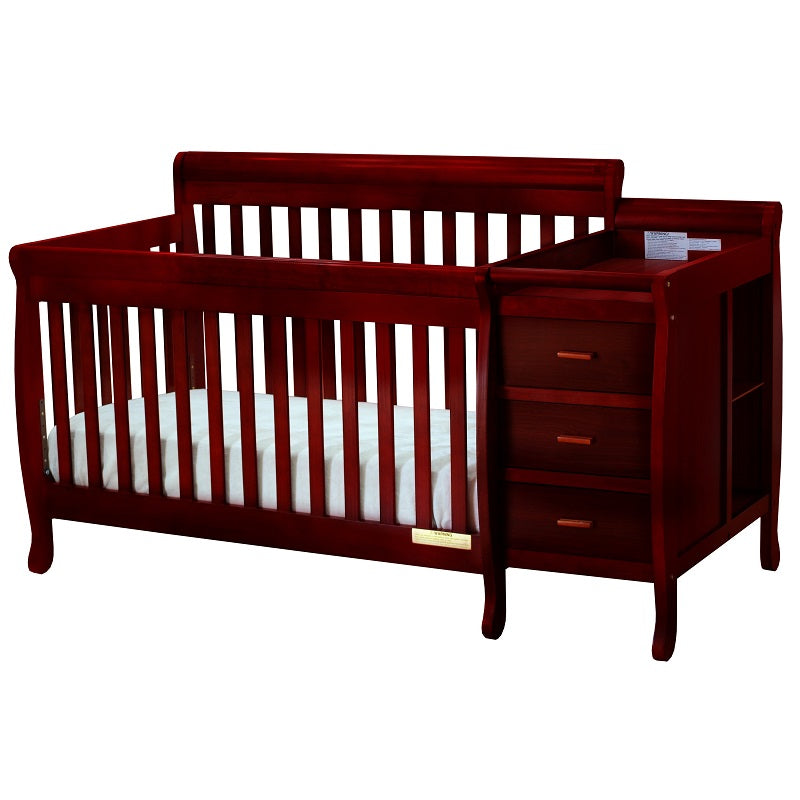 Kimberly Convertible Crib with Changing Table