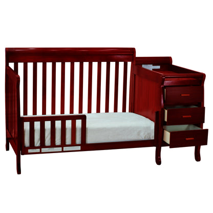 Kimberly Convertible Crib with Changing Table