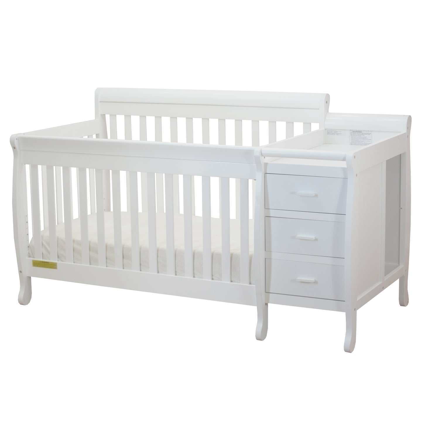 Kimberly Convertible Crib with Changing Table