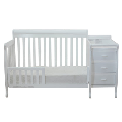 Kimberly Convertible Crib with Changing Table