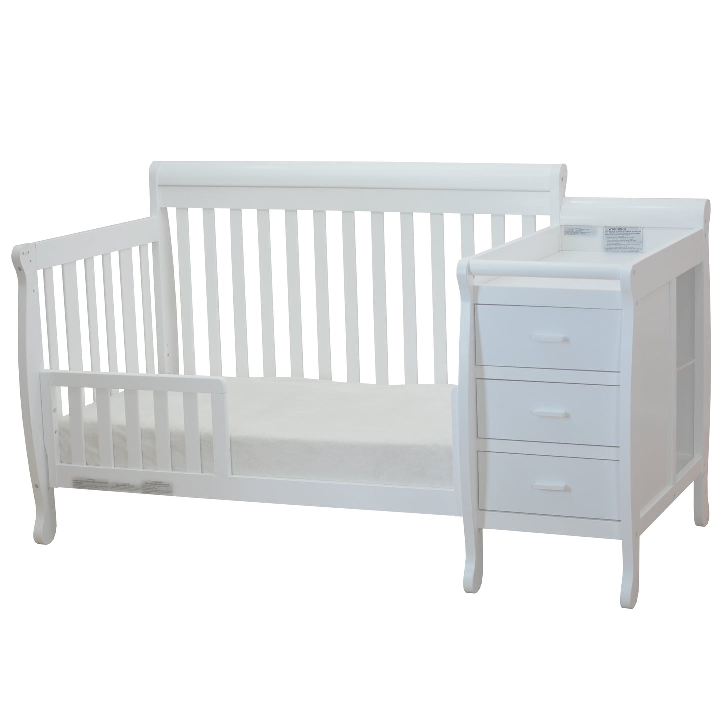 Kimberly Convertible Crib with Changing Table