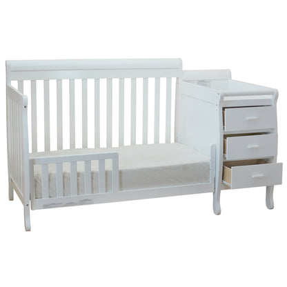 Kimberly Convertible Crib with Changing Table