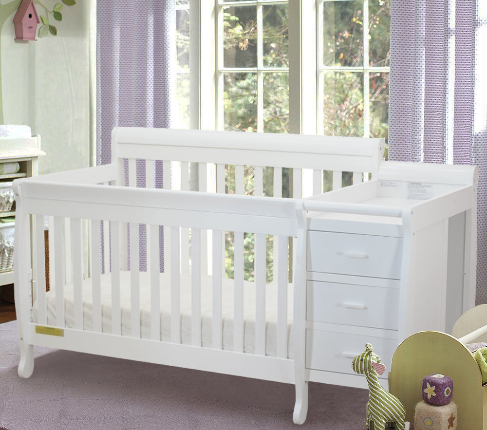 Kimberly Convertible Crib with Changing Table