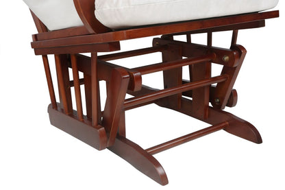 Alice Glider Chair and Ottoman without Pillow