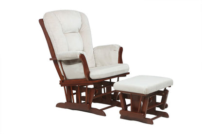 Alice Glider Chair and Ottoman without Pillow