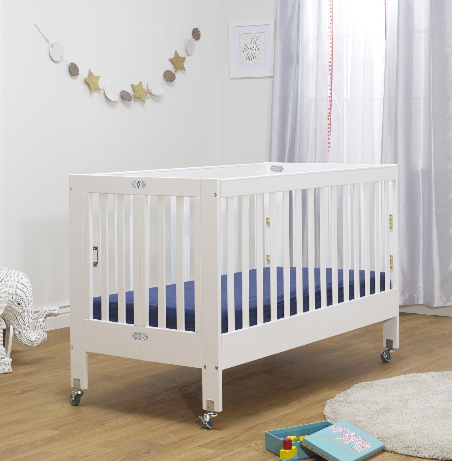 Roxy Full Size Folding Portable Crib