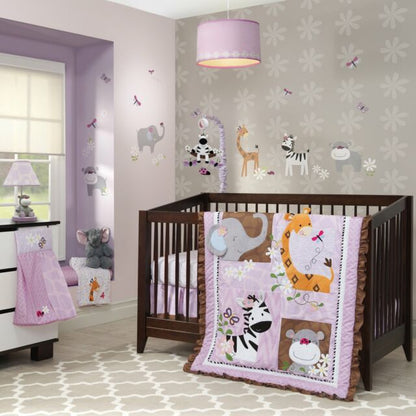 Ladybug Garden 5-Piece Crib Bedding Set for Standard Baby Cribs