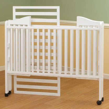 Orbelle Lisa Full Size Folding Crib With Mattress