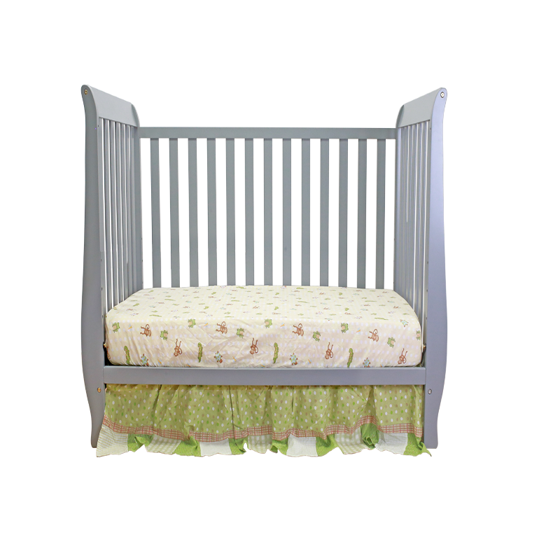 Naomi 4-IN-1 Convertible Baby Crib With Toddler Rail and Mattress