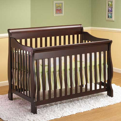 Orbelle Lifestyle Convertible 4 in 1 Sleigh Crib With Mattress